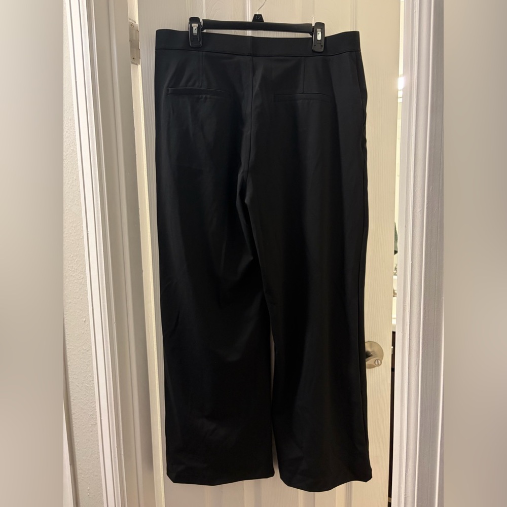 Halara Flex DayStretch High Waisted Pocket Straight Leg Work Pants - Picture 3 of 4